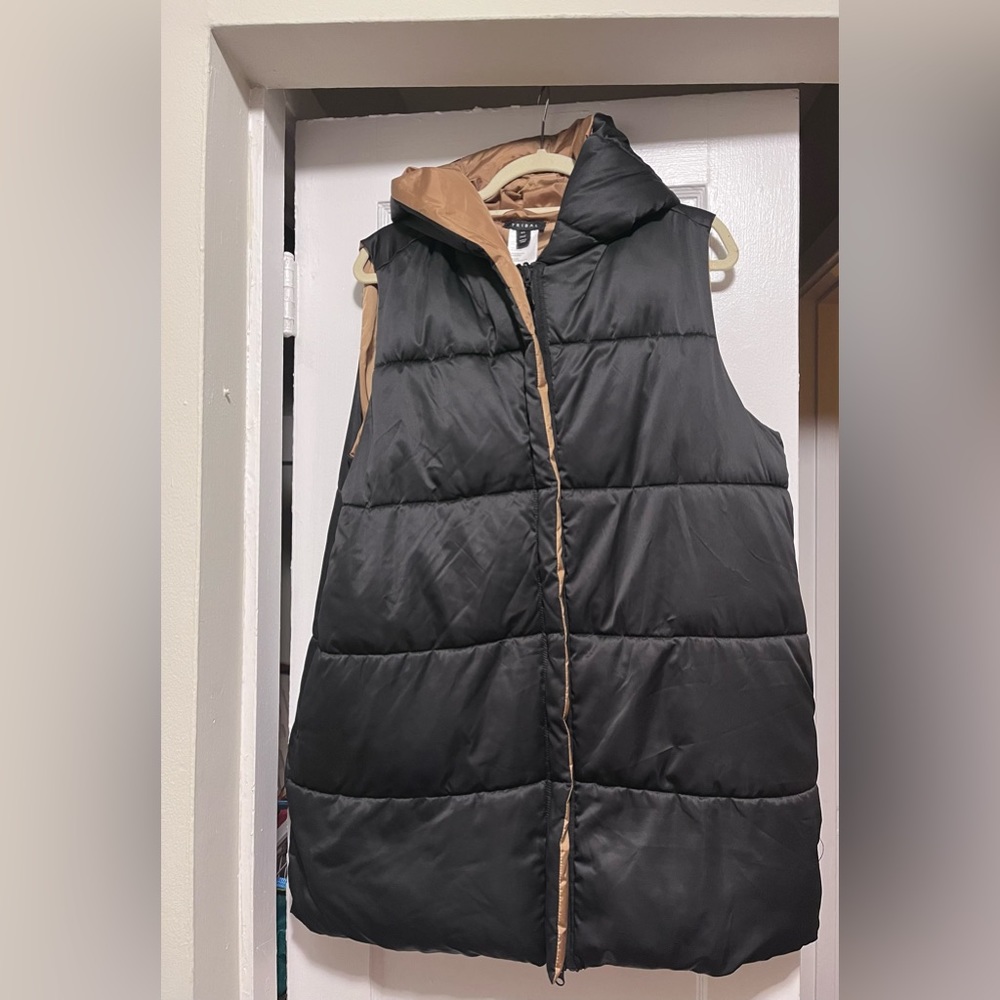 Tribal Reversible Long Vest